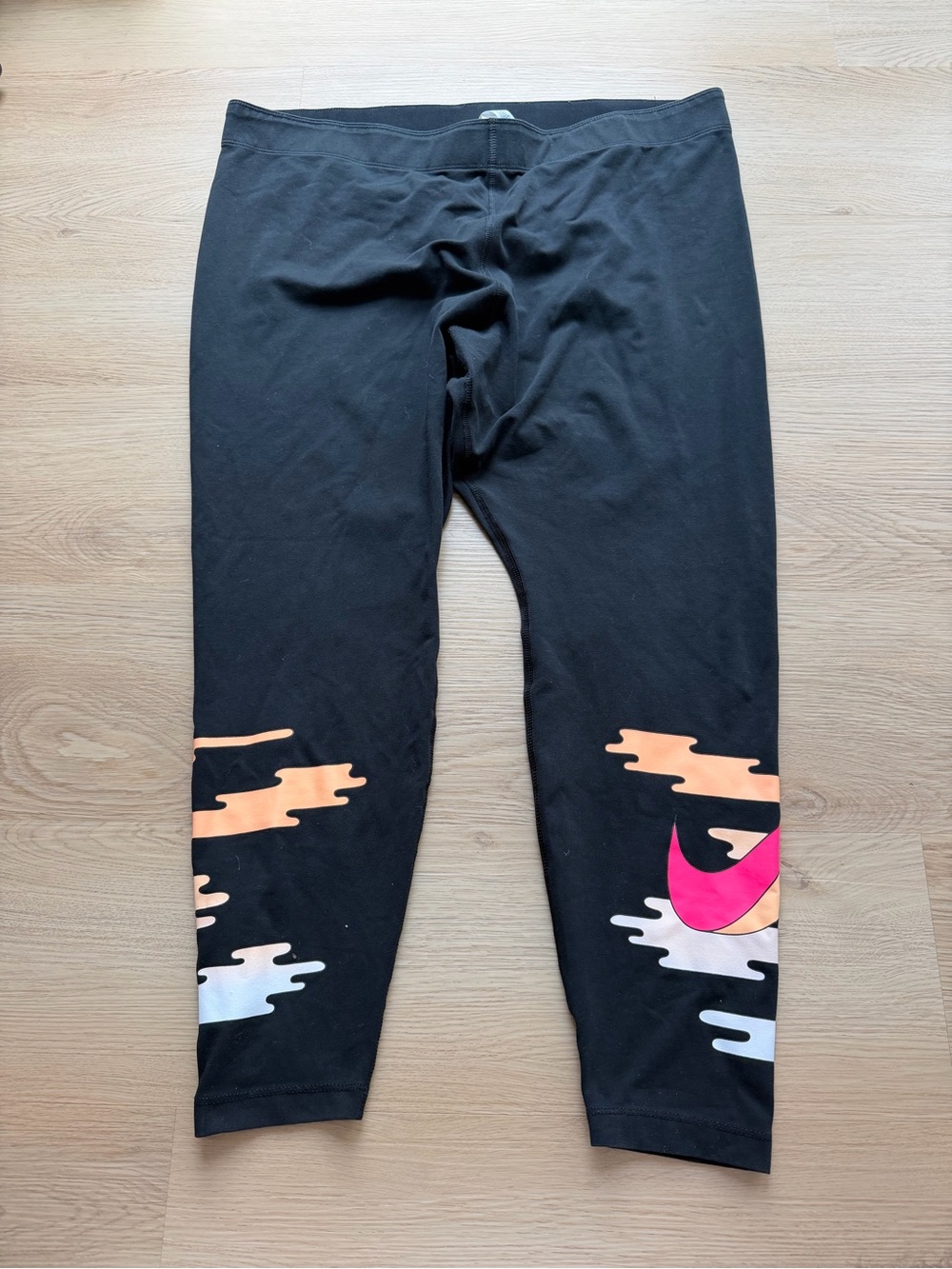 Nike Women's Athletic Leggings Compression Gym CZ6748-010 Size 2X